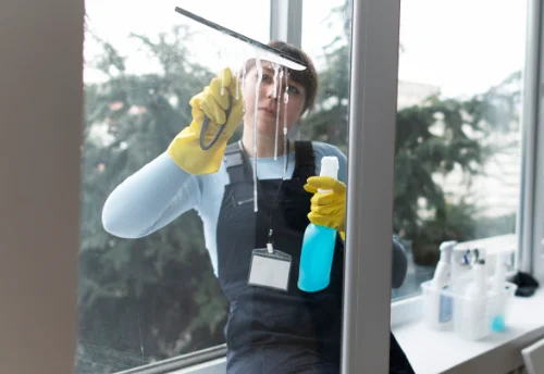 Nettoyage de vitres intérieures et extérieures à Château-la-Vallière